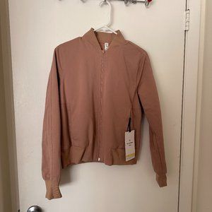 NWT- Lululemon Non-Stop Cotton Bomber Jacket- Reversible Jacket- Size 8